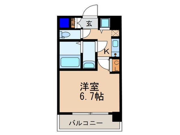 アドバンス京都ソナーレ(210)の物件間取画像